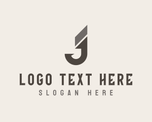 Letter J - Modern Professional Letter J logo design