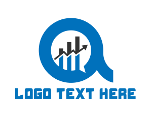 Letter Q - Financial Letter Q logo design