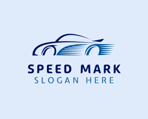 Fast Sports Car Drive logo design