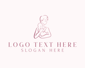 Postnatal - Mother Infant Pediatrician logo design