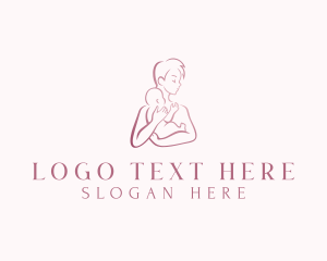 Fertility - Mother Infant Pediatrician logo design