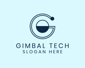 Tech Digital Letter G logo design