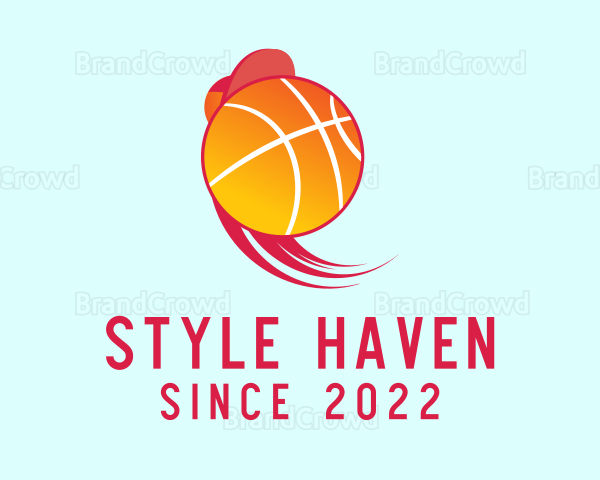 Basketball Cap Athlete Logo