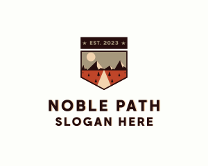 Pathway Mountain Road logo design