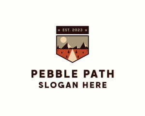 Pathway Mountain Road logo design