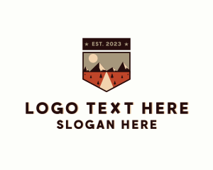 Terrain - Pathway Mountain Road logo design