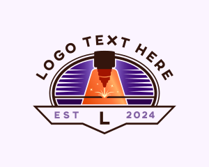 Mechanical - Laser CNC Machinery logo design