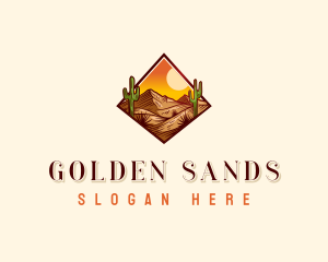 Mountain Desert Dunes logo design