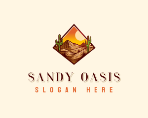 Mountain Desert Dunes logo design