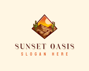 Mountain Desert Dunes logo design