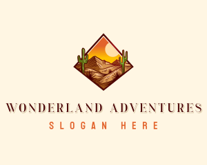 Mountain Desert Dunes logo design