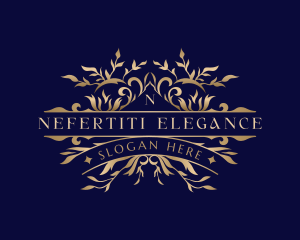 Ornament Floral Decorative logo design