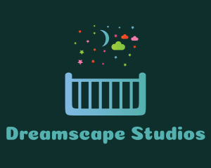 Dream - Moon Dream Crib logo design