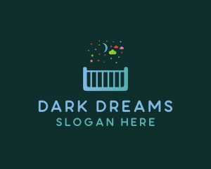 Moon Dream Crib logo design