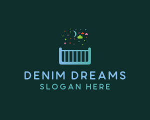 Moon Dream Crib logo design