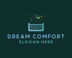 Moon Dream Crib logo design