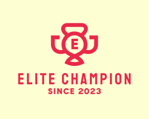 Fitness Champion Trophy  logo design