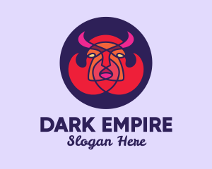 Evil Game Character  logo design