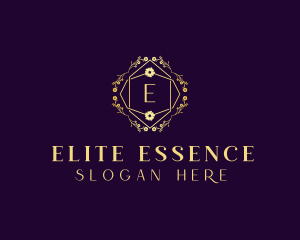 Floral Eco Salon Logo
