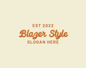 Retro Style Brand logo design