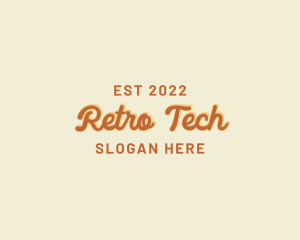 Retro Style Brand logo design