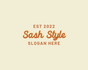 Retro Style Brand logo design