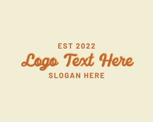 Retro Style Brand Logo