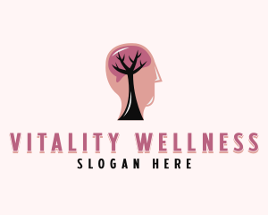 Head Counseling Wellness logo design