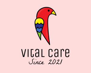 Birdwatcher - Wild Parrot Bird logo design