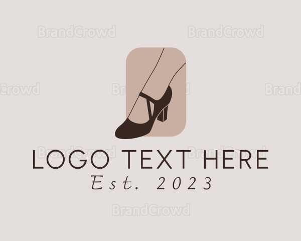 Elegant Dancing Shoes Logo