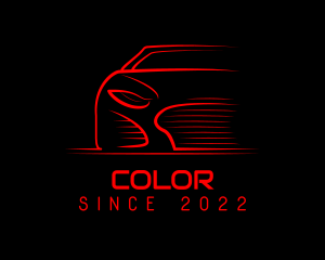 Car Wash - Sports Racing Car Mechanic logo design