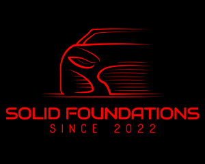 Transportation - Sports Racing Car Mechanic logo design