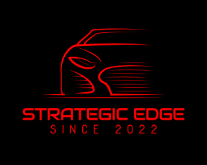 Garage - Sports Racing Car Mechanic logo design