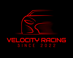 Sports Racing Car Mechanic logo design