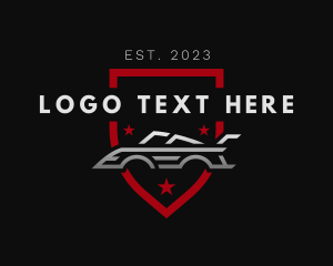 Pickup - Car Shield Racing logo design