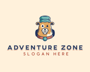 Bear Camper Adventure logo design