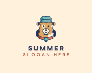 Bear Camper Adventure logo design