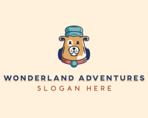 Bear Camper Adventure logo design