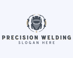 Welding - Welding Ironworks Fabircation logo design