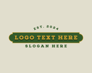 Masculine Apparel Brand logo design