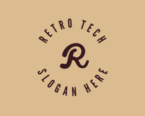 Business Firm Retro logo design