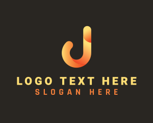 Creative Agency - Designer Agency Letter J logo design