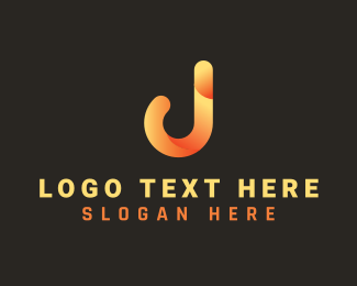 Designer Agency Letter J logo design