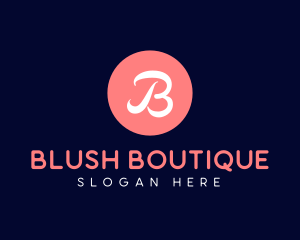 Salon Cosmetics Boutique logo design