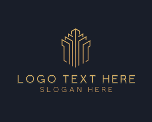 Building - Building Skyscraper Tower logo design