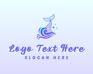 Mystical - Mystical Mermaid Tail logo design