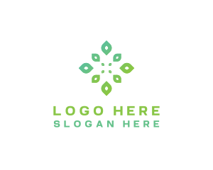 Sustainable - Herbal Garden Leaves logo design