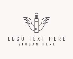 Ecigarette - Vape Pod Wings logo design
