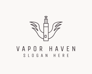 Vape - Vape Pod Wings logo design