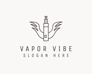 Vape Pod Wings logo design